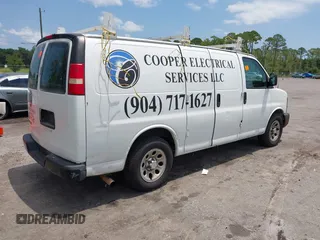 2011 Chevrolet Express Cargo with VIN 1GCSGAFX4B1119293, listed as a IAAI auction lot 42589813 with 153,683 mi miles and . Bid and sale history available at DreamBid. Image 4.
