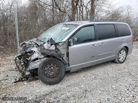 2014 Dodge Grand Caravan SE with VIN 2C4RDGBG5ER220200, listed as a Copart auction lot 43400915 with 0 mi miles and Salvage Title. Bid and sale history available at carsss.com. Image 1.
