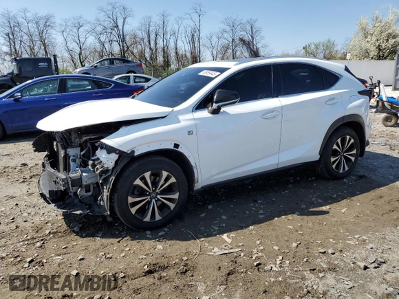 2018 Lexus NX 300 z VIN JTJBARBZ7J2174429, wystawiony jako Copart lot #50959445 z przebiegiem 99 089 mil mil oraz Szkody całkowita. Historia ofert i sprzedaży dostępna na DreamBid. Obrazek 1.