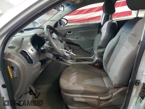 2013 Kia Sportage LX with VIN KNDPBCA29D7398719, listed as a Copart auction lot 50501845 with 130,094 mi miles and Non Repairable. Bid and sale history available at carsss.com. Image 7.