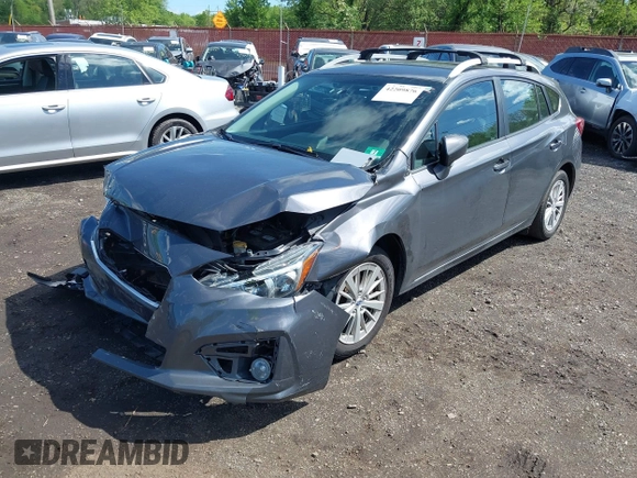 2018 Subaru Impreza Premium with VIN 4S3GTAD62J3750705, listed as a IAAI auction lot 42209876 with 104,375 mi miles and . Bid and sale history available at DreamBid. Image 6.