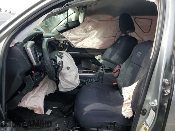 2022 Toyota Tacoma SR5 with VIN 3TMBZ5DN1NM036267, listed as a Copart auction lot 41708215 with Not provided miles and Salvage title. Bid and sale history available at DreamBid. Image 7.