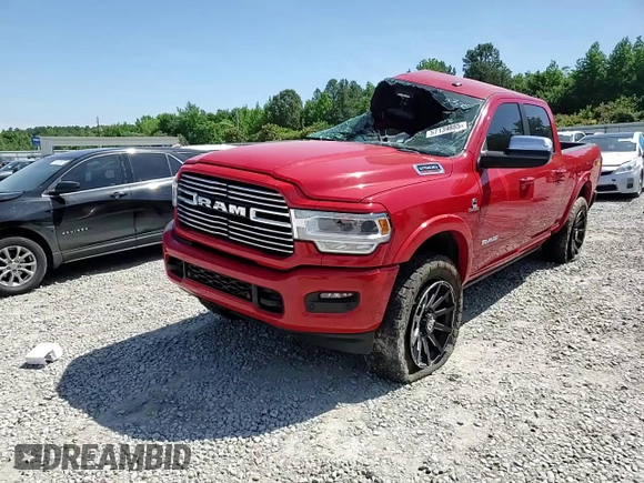 2022 Ram 2500 Laramie with VIN 3C6UR5FL5NG212540, listed as a Copart auction lot 57139885 with Not provided miles and Salvage title. Bid and sale history available at DreamBid. Image 14.