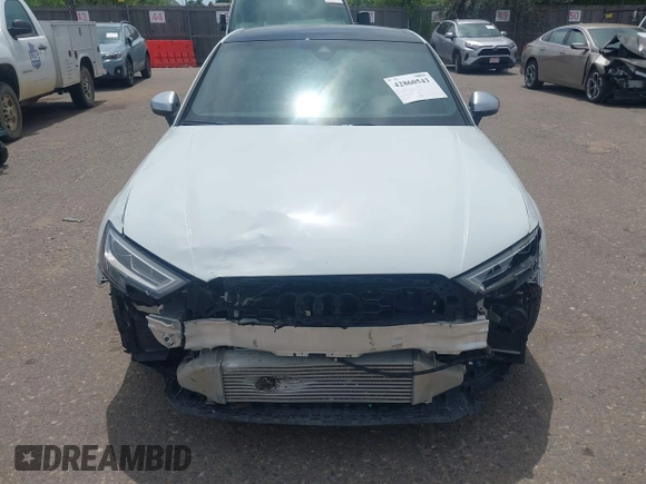 2020 Audi RS 3 with VIN WUABWGFF4LA904611, listed as a IAAI auction lot 42860543 with 36,566 mi miles and . Bid and sale history available at DreamBid. Image 13.