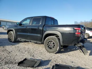 2022 Nissan Frontier Pro-4X with VIN 1N6ED1EK7NN605778, listed as a Copart auction lot 43533205 with 49,132 mi miles and Salvage title. Bid and sale history available at DreamBid. Image 2.