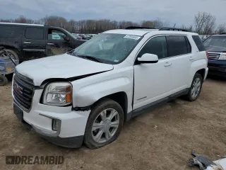 2017 GMC Terrain SLE with VIN 2GKALNEKXH6285932, listed as a Copart auction lot 47564465 with 184,915 mi miles and Salvage Title. Bid and sale history available at carsss.com. Image 1.