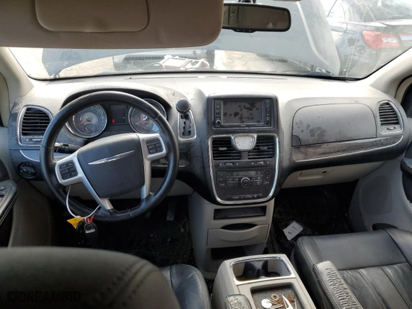 2012 Chrysler Town & Country Touring with VIN 2C4RC1BG9CR233528, listed as a Copart auction lot 81596684 with 277,977 mi miles and Salvage Title. Bid and sale history available at carsss.com. Image 8.