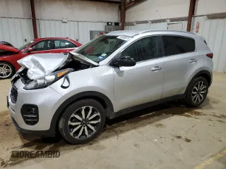 2017 Kia Sportage EX with VIN KNDPN3AC1H7261828, listed as a Copart auction lot 45866675 with 89,641 mi miles and Salvage Title. Bid and sale history available at carsss.com. Image 1.