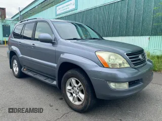 2006 Lexus GX 470 with VIN JTJBT20X26015279, listed as a Copart auction lot 63783605 with 203,082 mi miles and Clean title. Bid and sale history available at DreamBid. Image 1.