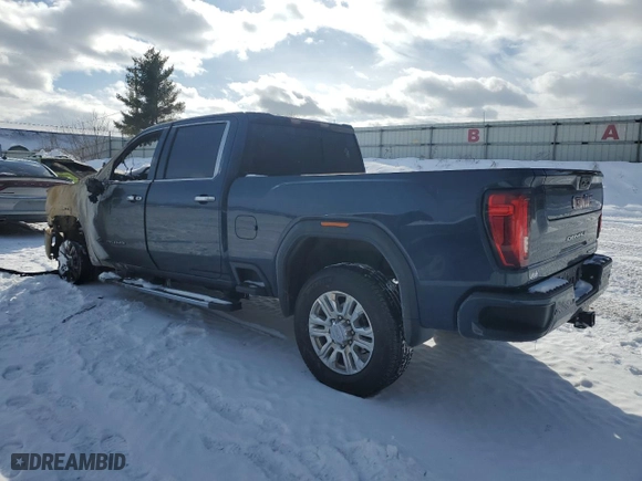2020 GMC Sierra 2500HD Denali with VIN 1GT49REYXLF153206, listed as a Copart auction lot 46044065 with 0 mi miles and Non Repairable. Bid and sale history available at carsss.com. Image 2.