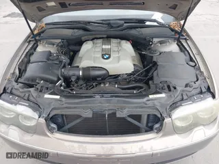 2004 BMW 7 Series 745Li with VIN WBAGN63494DS45716, listed as a IAAI auction lot 41906522 with 127,292 mi miles. Bid and sale history available at carsss.com. Image 10.