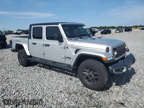 2024 Jeep Gladiator Sport S z VIN 1C6HJTAG2RL110743, wystawiony jako Copart lot #61727815 z przebiegiem 4 846 mil mil oraz Szkoda całkowita • Salvage title. Historia ofert i sprzedaży dostępna na DreamBid. Obrazek 4.