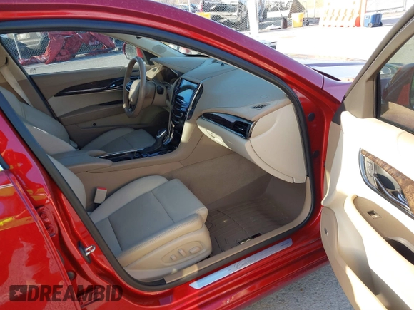 2015 Cadillac ATS Sedan Luxury RWD with VIN 1G6AB5RX7F0101320, listed as a IAAI auction lot 41851962 with 34,072 mi miles. Bid and sale history available at carsss.com. Image 5.