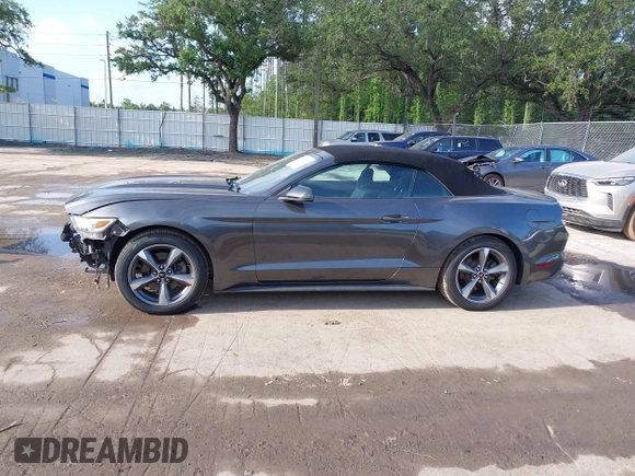 2017 Ford Mustang V6 z VIN 1FATP8EM0H5217314, wystawiony jako IAAI lot #42296116 z przebiegiem 104 845 mil mil oraz . Historia ofert i sprzedaży dostępna na DreamBid. Obrazek 15.