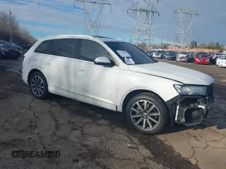 2019 Audi Q7 Premium Plus z VIN WA1LAAF70KD021344, wystawiony jako IAAI lot #41224001 z przebiegiem 94 157 mil mil oraz . Historia ofert i sprzedaży dostępna na DreamBid. Obrazek 1.