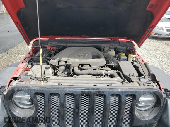 2021 Jeep Wrangler Unlimited Willys with VIN 1C4HJXDM8MW603982, listed as a Copart auction lot 52986495 with 80,474 mi miles and Salvage title. Bid and sale history available at DreamBid. Image 12.