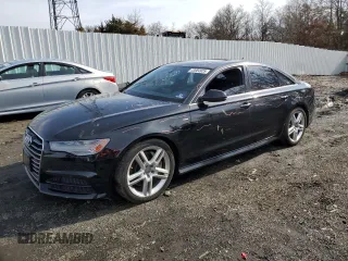 2017 Audi A6 Premium with VIN WAUF8AFC4HN070980, listed as a Copart auction lot 43684925 with 87,407 mi miles and Salvage title. Bid and sale history available at DreamBid. Image 1.