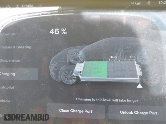 2016 Tesla Model S 70 kWh Battery with VIN 5YJSA1E14GF141579, listed as a IAAI auction lot 42209119 with 105,947 mi miles and . Bid and sale history available at carsss.com. Image 16.