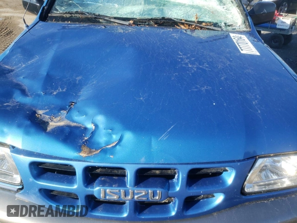 2001 Isuzu Rodeo S with VIN 4S2DM58WX14301336, listed as a Copart auction lot 77770164 with Not provided miles and Salvage title. Bid and sale history available at DreamBid. Image 11.