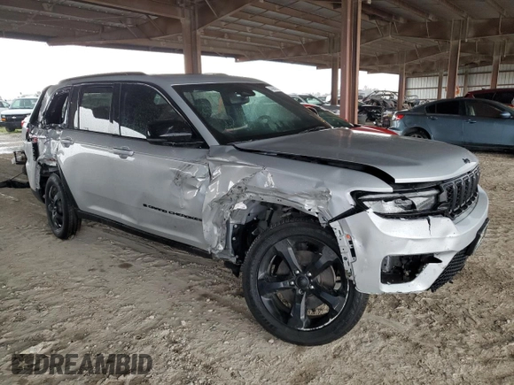 2024 Jeep Grand Cherokee Altitude X with VIN 1C4RJHAG0RC123789, listed as a Copart auction lot 44596615 with 3,125 mi miles and Salvage title. Bid and sale history available at DreamBid. Image 4.