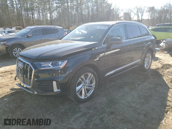 2020 Audi Q7 Premium Plus with VIN WA1LJAF70LD012239, listed as a Copart auction lot 48471485 with 70,916 mi miles and Salvage title. Bid and sale history available at DreamBid. Image 1.