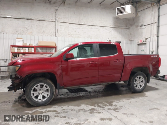 2017 Chevrolet Colorado 4WD LT with VIN 1GCGTCEN2H1287780, listed as a IAAI auction lot 40047606 with 33,299 mi miles and . Bid and sale history available at DreamBid. Image 15.