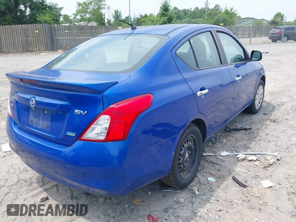 2013 Nissan Versa SV with VIN 3N1CN7AP0DL846613, listed as a IAAI auction lot 42461000 with 179,909 mi miles and . Bid and sale history available at DreamBid. Image 4.
