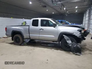 2019 Toyota Tacoma SR with VIN 5TFSX5EN9KX070404, listed as a Copart auction lot 43304235 with 14,867 mi miles and Salvage title. Bid and sale history available at DreamBid. Image 4.