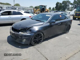 2007 Lexus IS 250 with VIN JTHBK262872051251, listed as a Copart auction lot 64327355 with Not provided miles and Clean title. Bid and sale history available at DreamBid. Image 1.