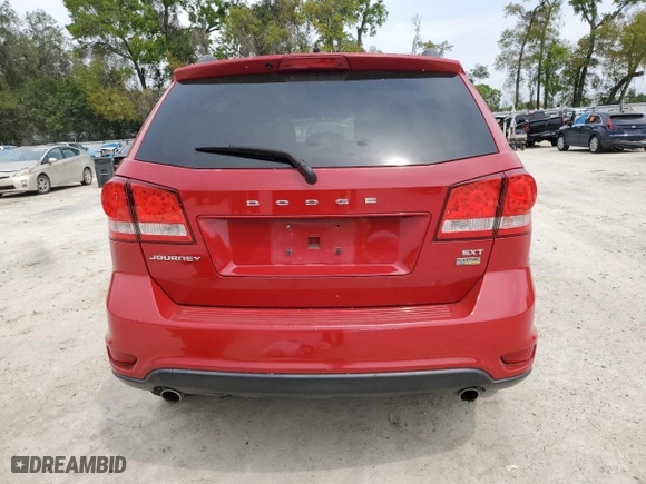2013 Dodge Journey SXT with VIN 3C4PDCBG8DT541207, listed as a Copart auction lot 50165415 with 217,724 mi miles and Salvage Title. Bid and sale history available at carsss.com. Image 6.