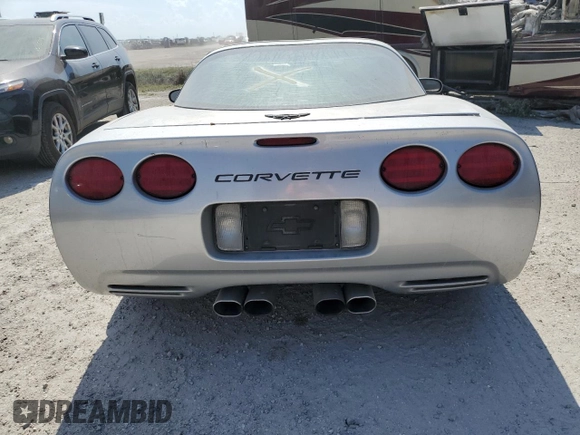 1998 Chevrolet Corvette with VIN 1G1YY22G9W5105240, listed as a Copart auction lot 75965634 with 0 mi miles and Salvage Title. Bid and sale history available at carsss.com. Image 6.