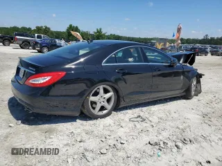 2014 Mercedes-Benz CLS-Class CLS 550 with VIN WDDLJ9BB8EA106670, listed as a Copart auction lot 55510784 with 118,231 mi miles and Salvage Title. Bid and sale history available at carsss.com. Image 3.