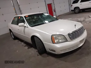 2003 Cadillac DeVille with VIN 1G6KD54Y63U178022, listed as a IAAI auction lot 42076667 with 141,863 mi miles. Bid and sale history available at carsss.com. Image 1.