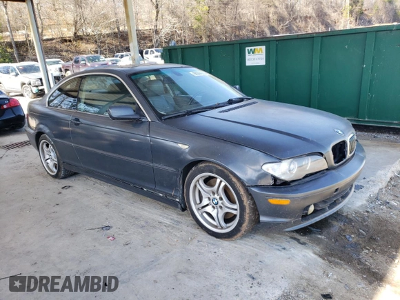 2004 BMW 3 Series 330Ci with VIN WBABD53494PL11316, listed as a Copart auction lot 88304665 with 0 mi miles and Clean Title. Bid and sale history available at carsss.com. Image 4.