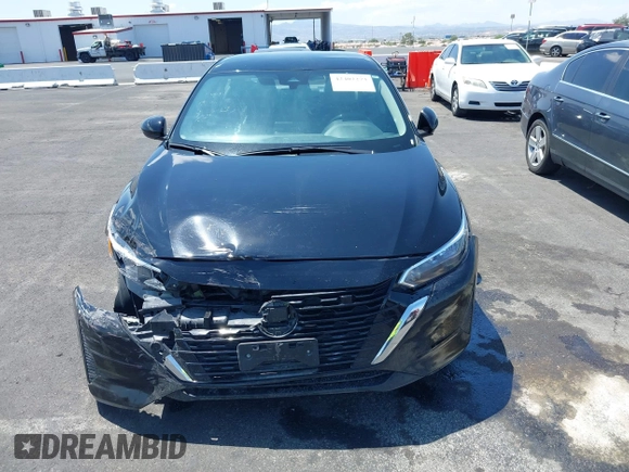 2024 Nissan Sentra SV with VIN 3N1AB8CV1RY252205, listed as a IAAI auction lot 42402273 with 23,328 mi miles and . Bid and sale history available at DreamBid. Image 6.