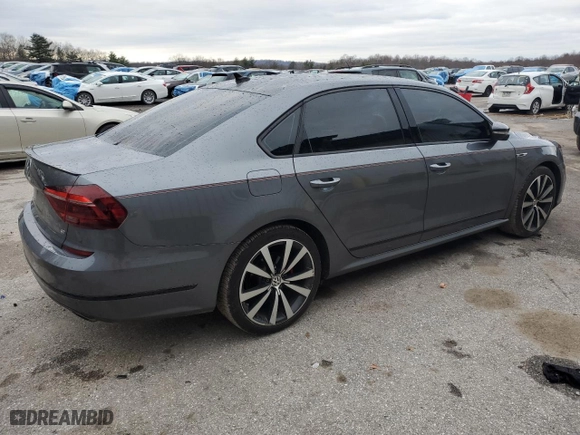 2018 Volkswagen Passat V6 GT with VIN 1VWJM7A33JC040984, listed as a Copart auction lot 85328314 with 58,683 mi miles and Salvage Title. Bid and sale history available at carsss.com. Image 3.