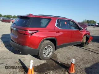 2023 Chevrolet Traverse LT Cloth with VIN 1GNEVGKWXPJ316017, listed as a Copart auction lot 68562704 with 0 mi miles and Salvage Title. Bid and sale history available at carsss.com. Image 3.