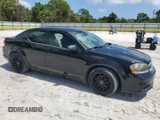 2013 Dodge Avenger SXT with VIN 1C3CDZCB3DN716116, listed as a Copart auction lot 51620255 with 196,745 mi miles and Salvage Title. Bid and sale history available at carsss.com. Image 4.
