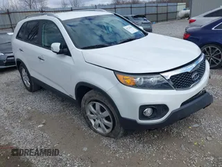 2012 Kia Sorento LX with VIN 5XYKTDA20CG210698, listed as a IAAI auction lot 41728400 with 80,463 mi miles. Bid and sale history available at carsss.com. Image 1.