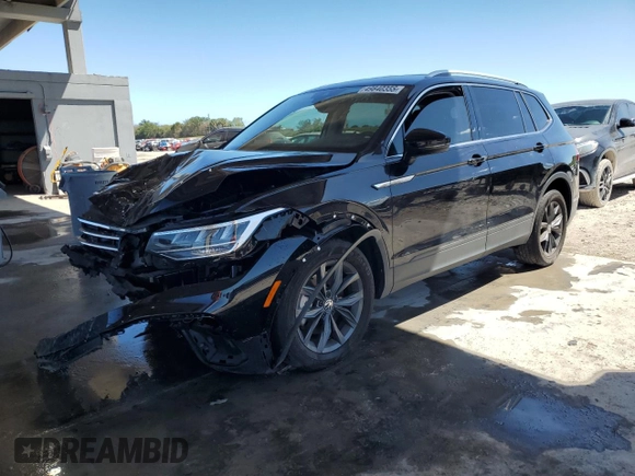 2023 Volkswagen Tiguan SE с VIN 3VV3B7AXXPM088057, выставлен на аукционе Copart как лот 49840355 с пробегом 21 405 миль миль и Списание • Salvage title. История ставок и продаж доступна на DreamBid. Изображение 1.