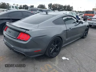 2021 Ford Mustang GT with VIN 1FA6P8CF8M5137349, listed as a IAAI auction lot 41896001 with Not Provided miles. Bid and sale history available at carsss.com. Image 4.