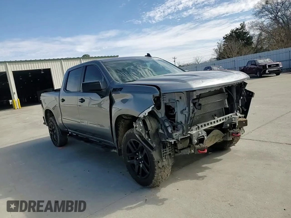 2022 Chevrolet Silverado 1500 LT Trail Boss with VIN 3GCPYFED0NG158041, listed as a Copart auction lot 47993055 with 61,814 mi miles and Clean Title. Bid and sale history available at DreamBid. Image 10.