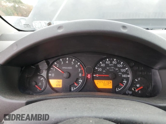 2008 Nissan Frontier SE with VIN 1N6AD06W48C430903, listed as a Copart auction lot 81882564 with 142,537 mi miles and Clean title. Bid and sale history available at DreamBid. Image 9.