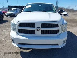 2017 Ram 1500 Express with VIN 1C6RR7FTXHS595888, listed as a IAAI auction lot 41902085 with 136,000 mi miles. Bid and sale history available at carsss.com. Image 12.