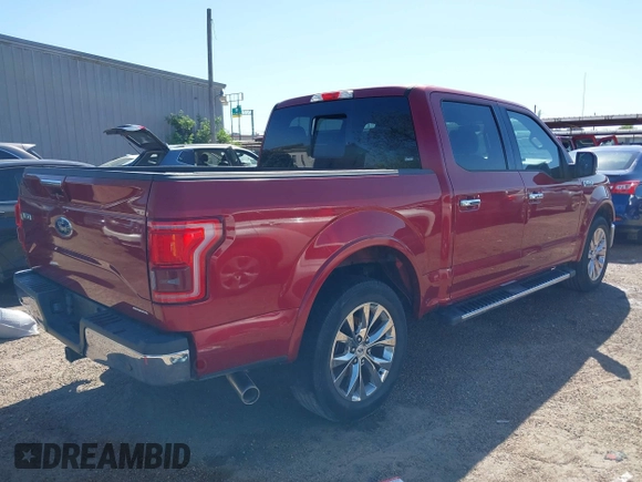 2016 Ford F-150 XL with VIN 1FTEW1CF0GKE71851, listed as a IAAI auction lot 41962757 with 67,640 mi miles and . Bid and sale history available at DreamBid. Image 4.