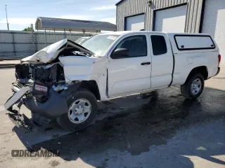 2021 Toyota Tacoma SR z VIN 3TYRX5GN6MT029026, wystawiony jako Copart lot #54786755 z przebiegiem 105 315 mil mil oraz Szkoda całkowita • Salvage title. Historia ofert i sprzedaży dostępna na DreamBid. Obrazek 1.