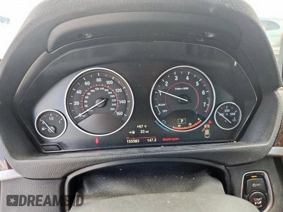 2018 BMW 4 Series 430i xDrive with VIN WBA4J3C57JBG91654, listed as a Copart auction lot 62877135 with 155,583 mi miles and Clean title. Bid and sale history available at DreamBid. Image 9.