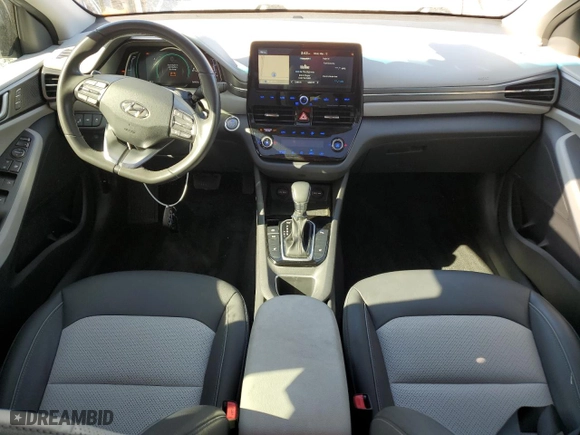 2020 Hyundai Ioniq Hybrid Limited with VIN KMHC05LC4LU201232, listed as a Copart auction lot 48607655 with 26,903 mi miles and Non Repairable. Bid and sale history available at carsss.com. Image 8.