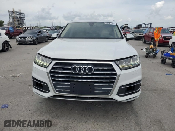 2019 Audi Q7 Premium Plus z VIN WA1LAAF76KD048936, wystawiony jako Copart lot #55641055 z przebiegiem 55 456 mil mil oraz Szkoda całkowita • Salvage title. Historia ofert i sprzedaży dostępna na DreamBid. Obrazek 5.