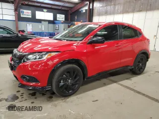 2022 Honda HR-V Sport with VIN 3CZRU6H19NM731195, listed as a Copart auction lot 41741475 with 160,051 mi miles and Salvage Title. Bid and sale history available at carsss.com. Image 1.